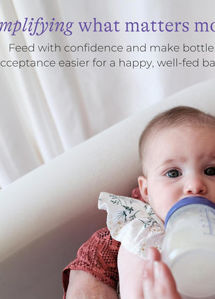 Lansinoh NaturalWave Baby Bottle Nipples, Extra Slow Flow, Size XS, 0+ Months, 4 Count 100% Soft, Durable Silicone, Made Without BPA BPS, Anti-Colic, Supports Baby's Developing Mouth and Teeth