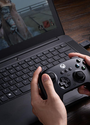 8BitDo Ultimate 3-Mode Controller, Hall Effect Joysticks, Pro Back Buttons, Wired Only for Xbox Series X|S & Xbox One, Compatibility with Apple, Windows & Android, Officially Licensed (Black)