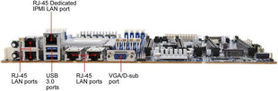 GIGABYTE MZ01-CE0 AMD EPYC 7000 Series DDR4 10GB LAN Server Motherboard