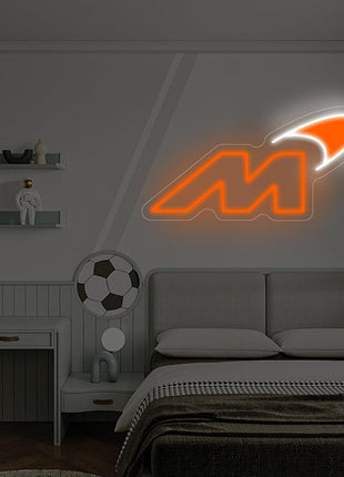 Racing Logo Neon Sign MotorSport LED Light Racing Sports Decor