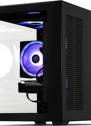 STORMCRAFT Sirius Gaming PC, Intel Core i5 14400F 4.7GHz, RTX 4060 8GB GDDR6, 16GB DDR5 RGB 6000MHz, 1TB NVMe Gen4 SSD,PRO B760M-VC WIFI, Desktop Computer VR & AI Ready, Win 11 Home Pre Built Tower PC