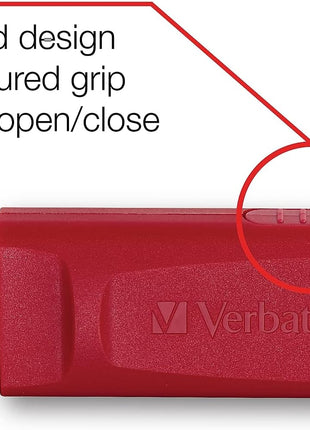 Verbatim 32GB Store 'n' Go USB Flash Drive - PC / Mac Compatible - Red