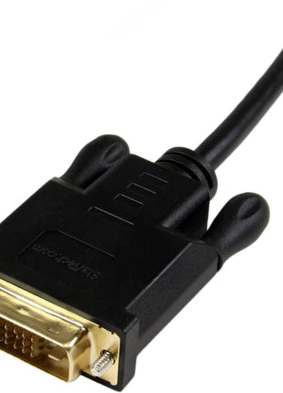 StarTech.com 6ft (1.8m) Mini DisplayPort to DVI Cable - Active Mini DP to DVI Adapter Cable - 1080p Video - mDP 1.2 to DVI-D Single Link - mDP or Thunderbolt 1/2 Mac/PC to DVI Monitor (MDP2DVIMM6BS)