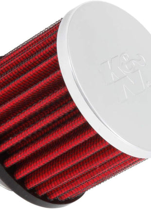 K&N Vent Air Filter/Breather: High Performance, Premium, Washable, Replacement Engine Filter: Flange Diameter: 1.375 in, Filter Height: 2.5 in, Flange Length: 0.4375 in, Shape: Breather, 62-1440