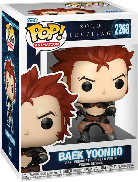 Funko Pop! Animation: Solo Leveling - Baek Yoonho - Collectable Vinyl Figure - Gift Idea - Official Merchandise - Toys for Kids & Adults - Anime Fans - Model Figure for Collectors and Display