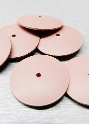 Silicone Polishing Wheels Knife Edge Pink Extra Fine Jewelry EVE Germany Pack 6