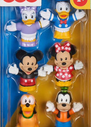 Fisher-Price Little People Disney Mickey & Friends Figure Pack | 6-Piece Character Set, Pretend Play, Toddlers & Kids Ages 18+ Months