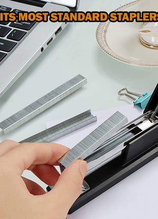 EXTRIC Staples Standard 5 PK Staples for Stapler 25,000, 1/4 Inch