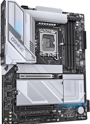 GIGABYTE B860 Gaming X WIFI6E Intel Core Ultra (Series 2) LGA 1851 Motherboard, ATX, DDR5, 3X M.2, PCIe 5.0, USB-C, WIFI6E, 2.5GbE LAN, EZ-Latch
