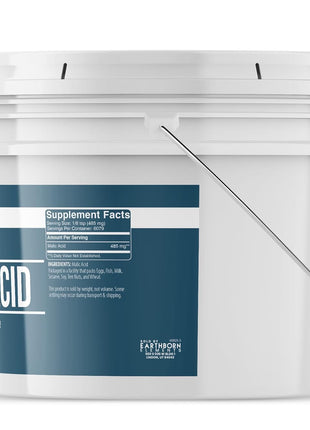 Earthborn Elements Malic Acid Powder, 1 Gallon Bucket, Used in Food, Drinks & Candy, Resealable Container (6.5 Pound)