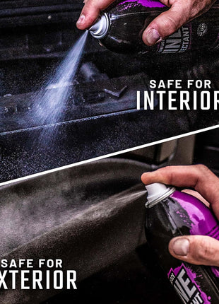 Slick Products Shine & Protectant Spray 17.35 FL OZ. - High Gloss Clear Coating Renew Vinyl, Plastic, Rubber, Trim, Tire, Car, Truck, Motorcycle, Dirt Bike