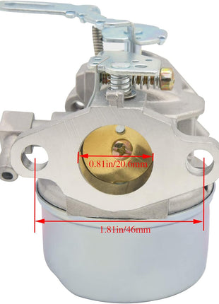 640084B Carburetor Snow Blower Carburetor Carb Compatible for Tecumseh 5HP MTD 632107A 632107 640084 640084A Toro 521 Snow Blower HSSK40 HSSK50 HS50 LH195SA - for 640084B Snow Blower Carburetor