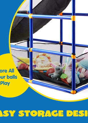 JOYIN Arcade Basketball Game Set with 4 Balls and Hoop for Kids 3+ Years Old Indoor Outdoor Sport Play - Easy Set Up - Air Pump Included - Ideal for Competition