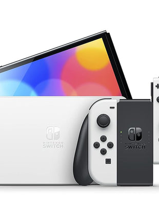 Nintendo Switch – OLED Model w/White Joy-Con