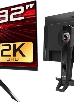 ASRock Phantom Gaming Monitor 32 inch (31.5 inch viewable) QHD 2560 x 1440 (2K) 165 Hz (144Hz and Higher) Wi-Fi Antenna FreeSync Premium (AMD Adaptive Sync) Built-in Speakers, PG32QF2B