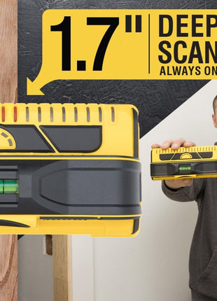 Franklin Sensors Prosensor M210 Stud Finder With 13-Sensors, Wood & Metal Stud Detector/Wall Scanner, Live Wire Detection, Made in the USA