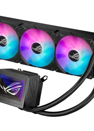 ASUS ROG Ryujin III 360 All-in-one Liquid CPU Cooler with 360mm Radiator. Asetek 8th gen Pump, 3X Noctua industrialPPC 120mm Fans, 3.5" Color LCD, 6 Year Warranty