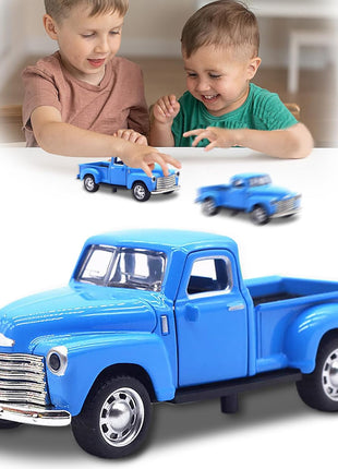 Little Blue Truck Toy for Toddlers Boys Girls | 1:32 Alloy Toddlers Car Toy Driveable,Car Door Can Open,Toy Trucks for Kids Boys Girls Easter Christmas Birthday Gifts