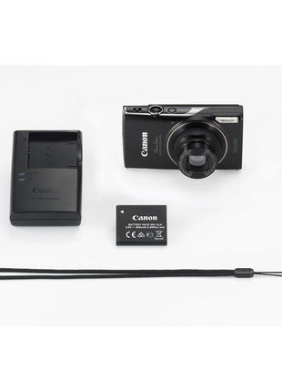 Canon PowerShot ELPH 360 Digital Camera w/ 12x Optical Zoom and Image Stabilization - Wi-Fi & NFC Enabled (Black) | 12x Optical Zoom, Image Stabilization - Wi-Fi, NFC Enabled