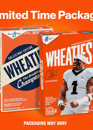 Wheaties Breakfast Cereal, Breakfast of Champions, 100% Whole Wheat Flakes, 15.6 oz