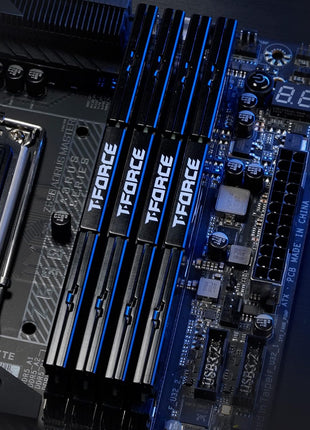 TEAMGROUP T-Force Vulcan DDR5 32GB (2x16GB) 6000MHz (PC5-48000) CL38 Intel XMP 3.0 & AMD Expo Compatible Desktop Memory Module Ram Red FLRD532G6000HC38ADC01