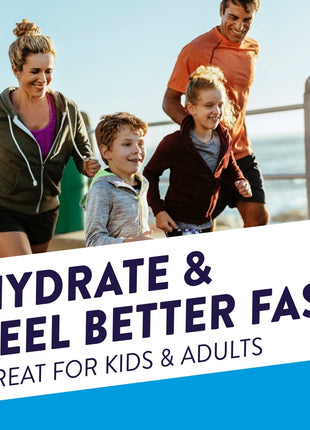 Pedialyte Fast Hydration Electrolyte Powder Packets, Fruit Punch, Hydration Drink, 8 Single-Serving Powder Packets
