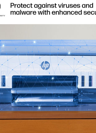 HP Smart Tank 6001 Wireless All-in-One Ink Tank Printer, Scanner, Copier with 2 Years of Ink Included, Best-for-Home, Cartridge-Free Refillable, AI-Enabled (2H0B9A)