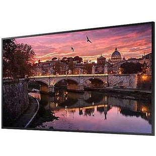 SAMSUNG QB43R 43 inch 4K UHD 3840x2160 LED Commercial Signage Display for Business with HDMI, Wi-Fi, and 3-Year Warranty, 350 nit (LH43QBREBGCXZA)