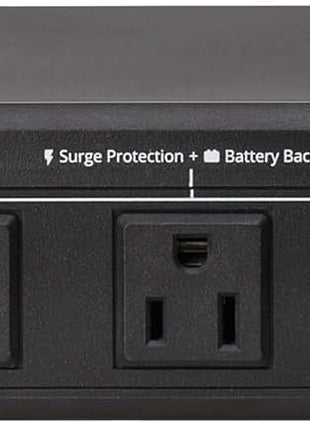 Tripp Lite Cloud-Connected 350VA UPS Battery Backup and Surge Protector, Remote Management & Monitoring, 210W, 3 Outlets, Computer UPS, Wall Mount Option, 5ft Cord, 3-Year Warranty (BC350RNC)