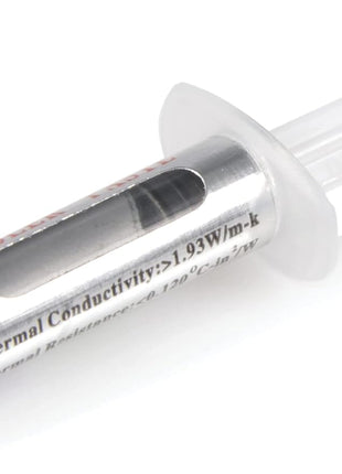 StarTech.com Thermal Paste, Metal Oxide Compound, Re-sealable Syringe (1.5g), CPU/GPU Thermal Grease Paste (SILVGREASE1)
