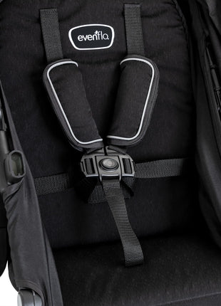 Evenflo Pivot Xpand Second Seat (Sabino Gray) | Attachment for Pivot Xpand Travel System, Converts Travel System to Double Stroller, up to 55 lbs (Sabino Gray)