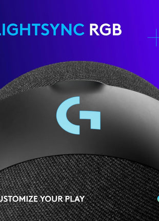 Logitech G Yeti Orb Condenser RGB Gaming Microphone with LIGHTSYNC, USB Mic for Streaming, Cardioid, USB Plug and Play for PC/Mac - Black