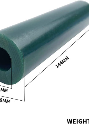 PHYHOO Green Carving Wax Tube for Ring Mold Jewelry Casting Round Hole (C8)
