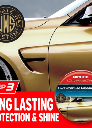 Mothers California Gold Pure Brazilian Carnauba Wax, 12 oz. Paste (05550)