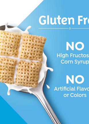 Rice Chex Gluten Free Breakfast Cereal, Homemade Chex Mix Ingredient, Family Size, 18 oz