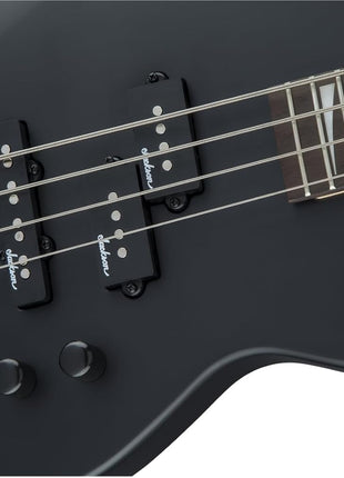 Jackson JS Series Concert Bass JS1X, Satin Black, Amaranth Fingerboard