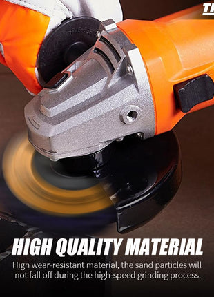 4-1/2" x 7/8" Strip Disc 5Pk Rust & Paint Removal for Angle Grinder