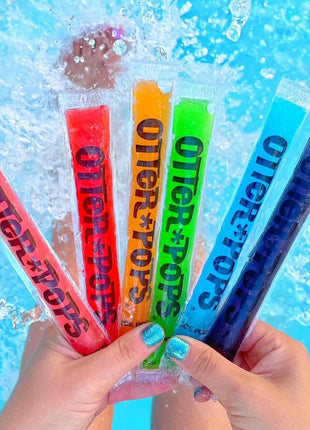 Otter Pops, Original Assorted Freezer Pops, 1oz Freeze Pops in Six Zippy Flavors, 100 Count, (85100)