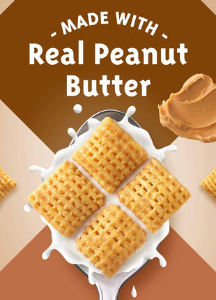 Peanut Butter Chex Cereal, Gluten Free Breakfast Cereal, Made with Whole Grain, 12.2 oz