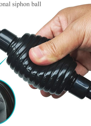 5ft Aquarium Siphon Vacuum Cleaner for Fish Tank Cleaning Gravel & Sand
