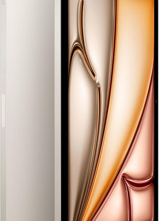 Apple iPad Air 11-inch with M3 chip Built for Apple Intelligence, Liquid Retina Display, 128GB, 12MP Front/Back Camera, Wi-Fi 6E, Touch ID, All-Day Battery Life ??Starlight
