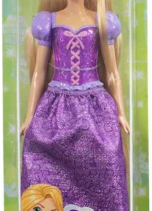 Mattel Disney Princess Rapunzel Doll in Sparkling Fashion with Removable Skirt, Tiara and Shoes, Posable & Collectible, Inspired by Tangled Movie