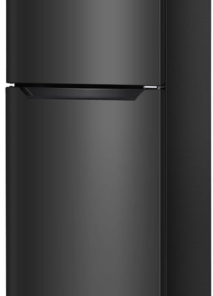 BLACK+DECKER 12.1 Cu. Ft. Top Mount Refrigerator, BR1210HB, Black | 2 Door Refrigerator with Top Freezer and Adjustable Temperature Control, Full Size for Homes and Apartments, Energy Star