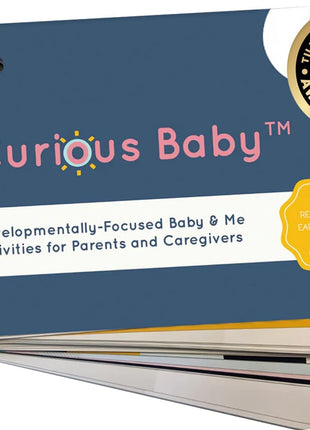 Curious BabyTM Award Winning 40+ Activities for Baby & Me (0-12 Months) | Developmentally-Focused and Stimulating Creative Playtime Ideas for Baby & Me | Includes Black/White High-Contrast Cards
