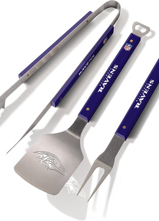 YouTheFan NFL Spirit Series 3-Piece BBQ Set