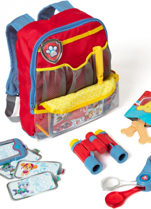 Melissa & Doug PAW Patrol Pup Pack Backpack, Adventure-Ready PAW Patrol Toys for Kids with Whistle, Binoculars, & Mission Cards, Preschool Toys for Girls & Boys Ages 3+