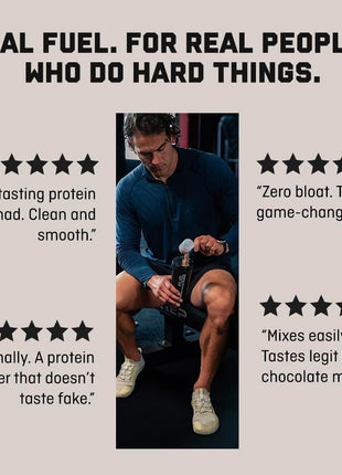 Jocko Fuel Whey Protein Powder, Vanilla Milkshake, 22g Protein, Digestive Enzymes + Probiotic Blend, No Sugar Added, with Essential Amino Acids + Electrolyte Minerals, 28 Servings