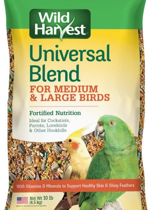 Wild Harvest Universal Blend For Small Birds 3 Pounds, Foritified Nutrition