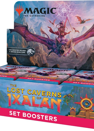 Magic: The Gathering The Lost Caverns of Ixalan Set Booster Box - 30 Packs + 1 Box Topper Card (361 Magic Cards)