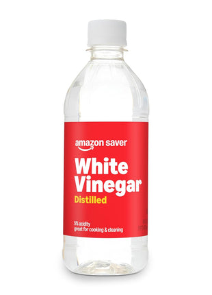 Amazon Saver, Distilled White Vinegar, 16 Fl Oz (Previously Happy Belly, Packaging May Vary)